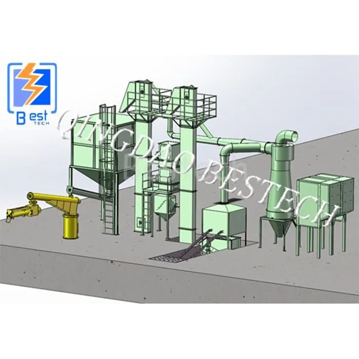 Self-hardening sand production line3