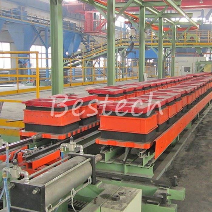 clay sand molding line 3__